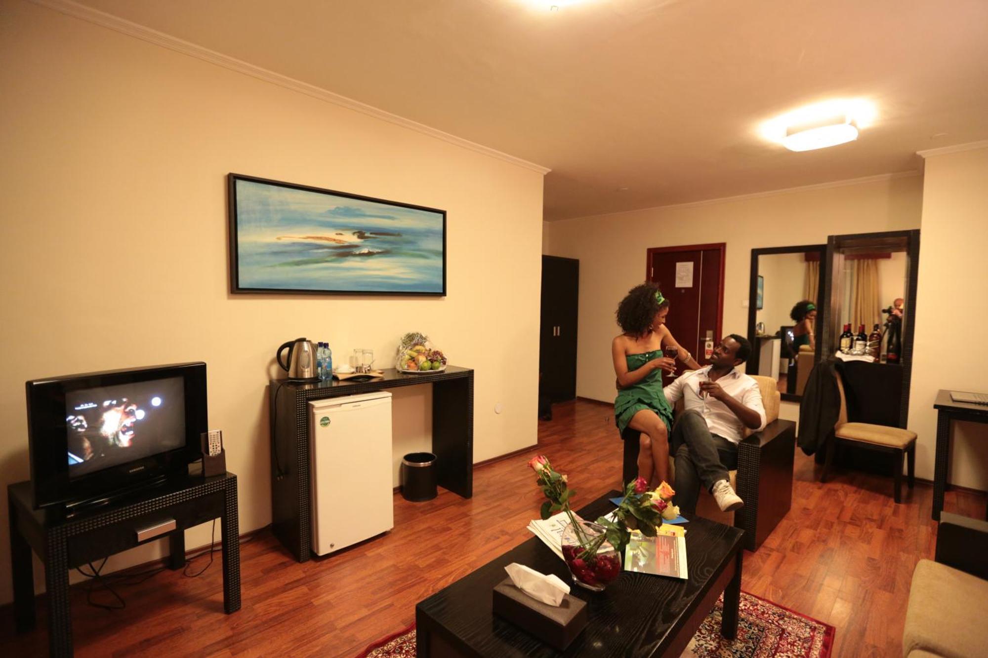 Wassamar Hotel Addis Abeba Eksteriør bilde